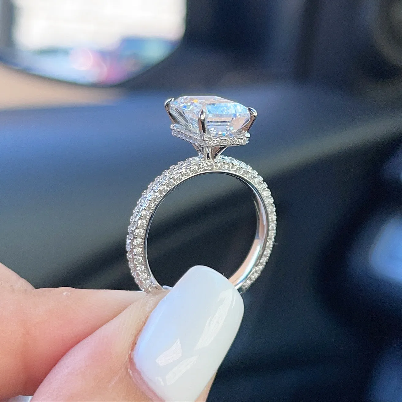 TESSA MOISSANITE RING