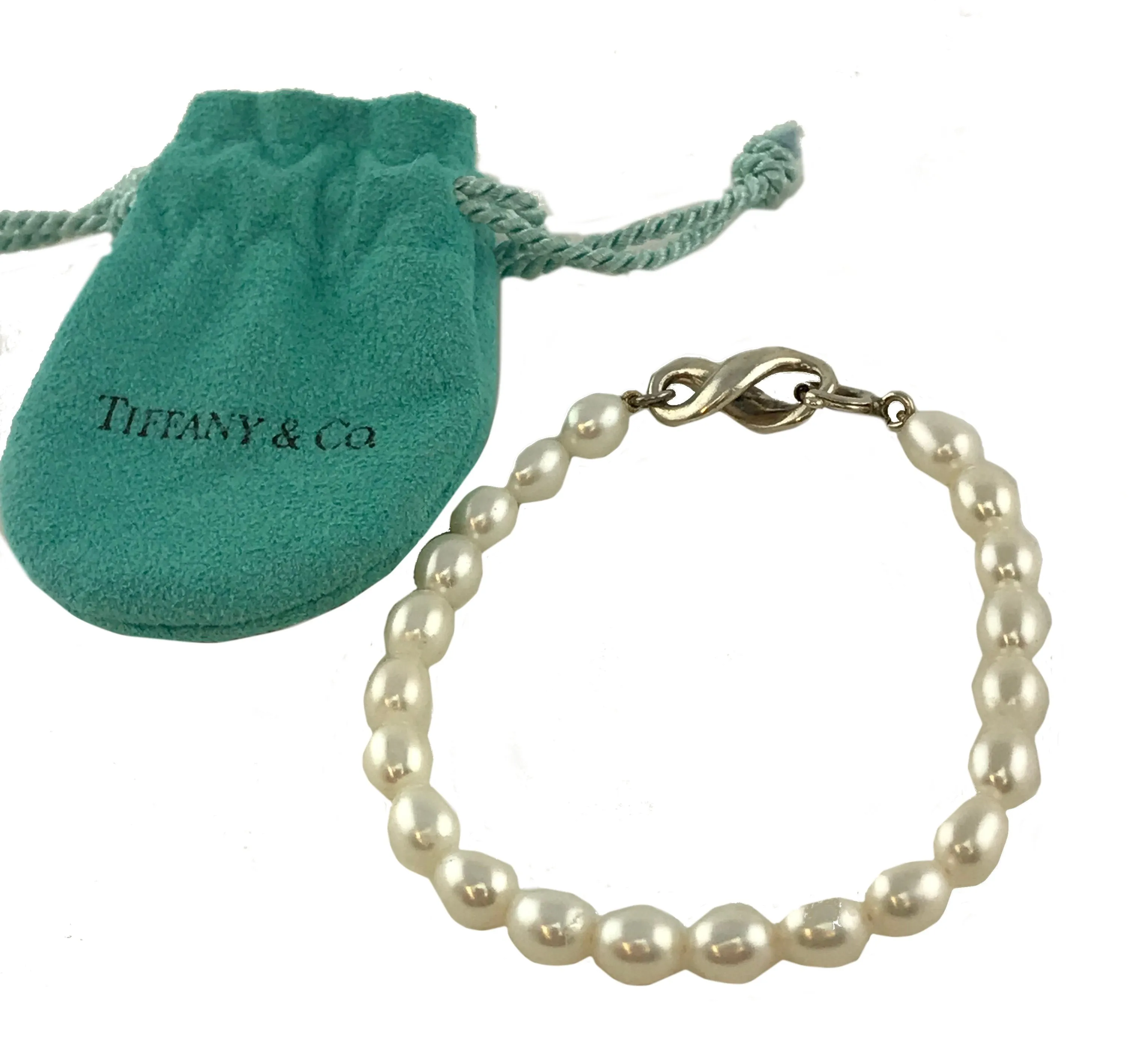 Tiffany & Co. Pearl Infinity Bracelet