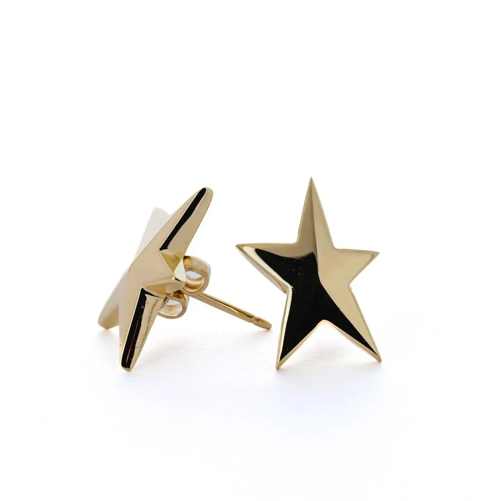 Tiffany & Co. | 'Star' Stud Earrings - Yellow Gold