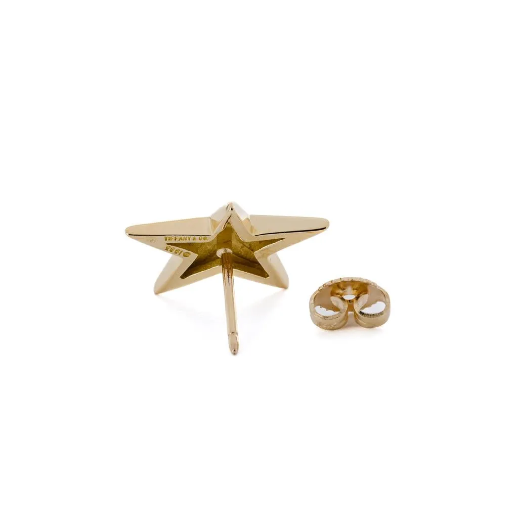 Tiffany & Co. | 'Star' Stud Earrings - Yellow Gold