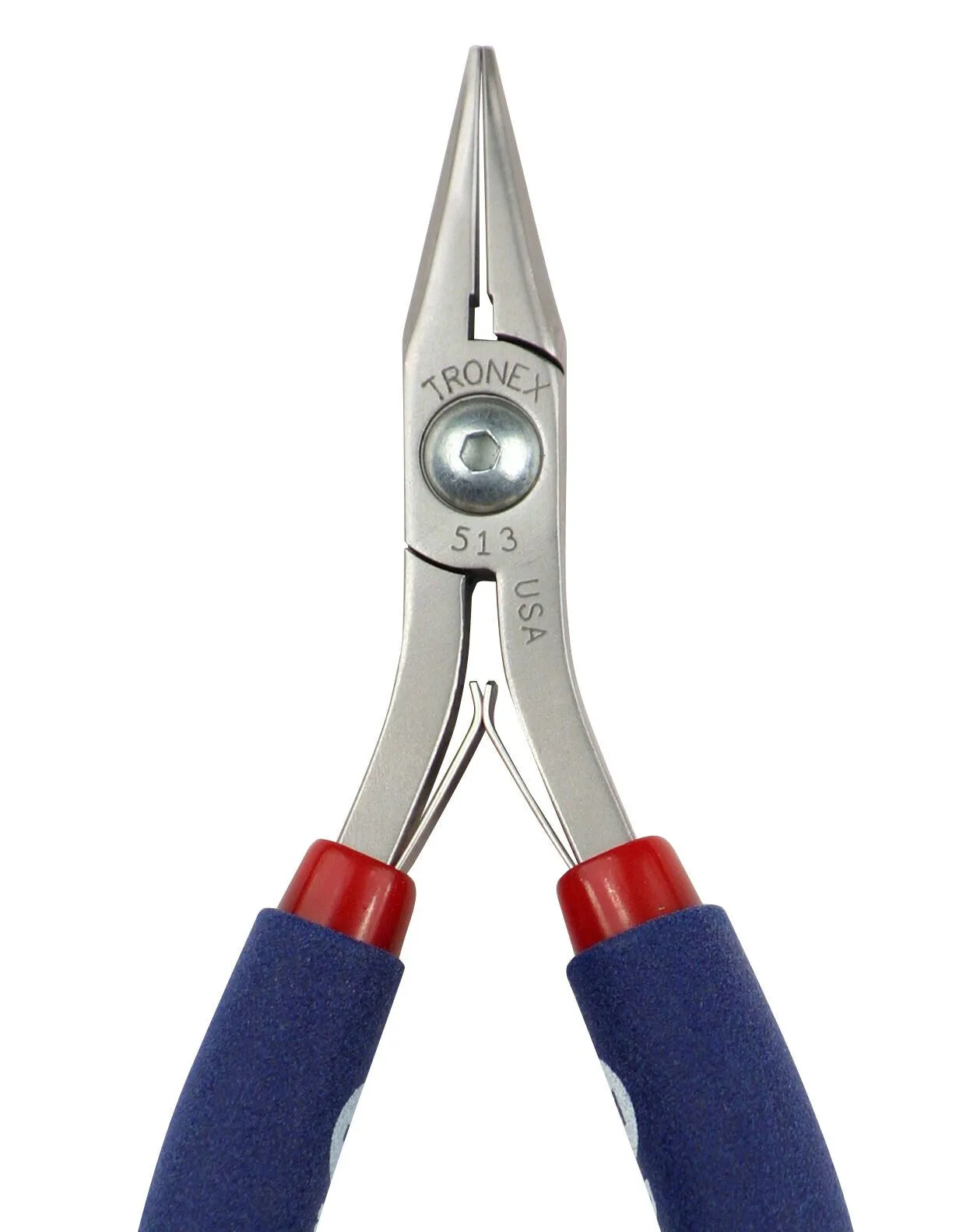 Tronex Chain Nose Pliers, Short Jaw, Standard Handle,  #513