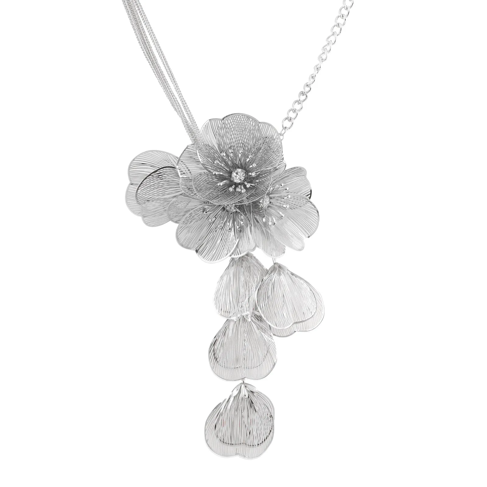 Tuliana Silver Necklace