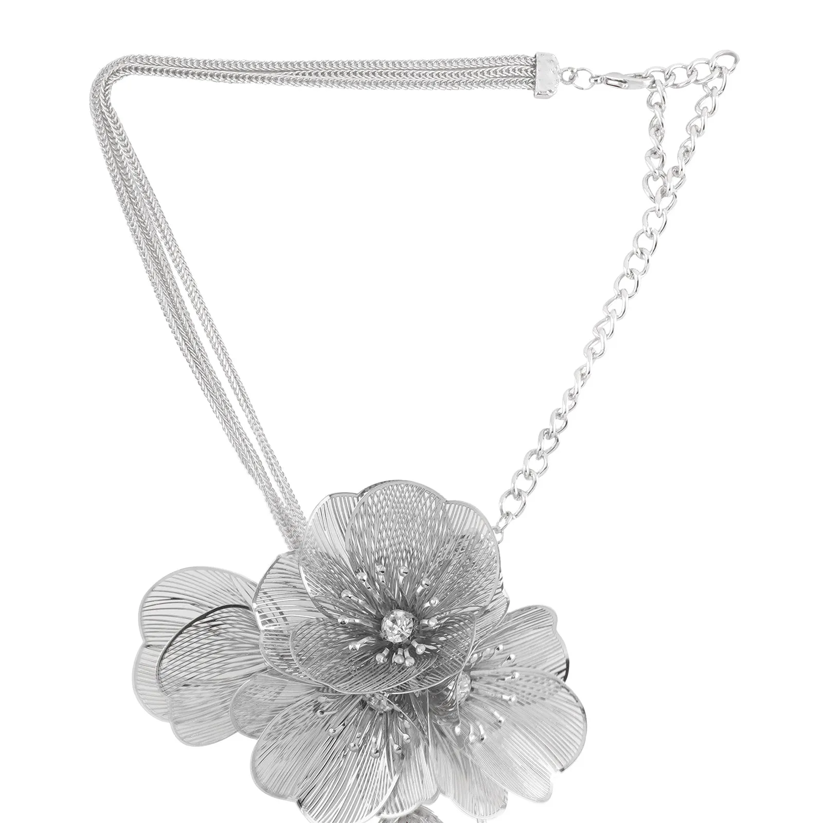 Tuliana Silver Necklace