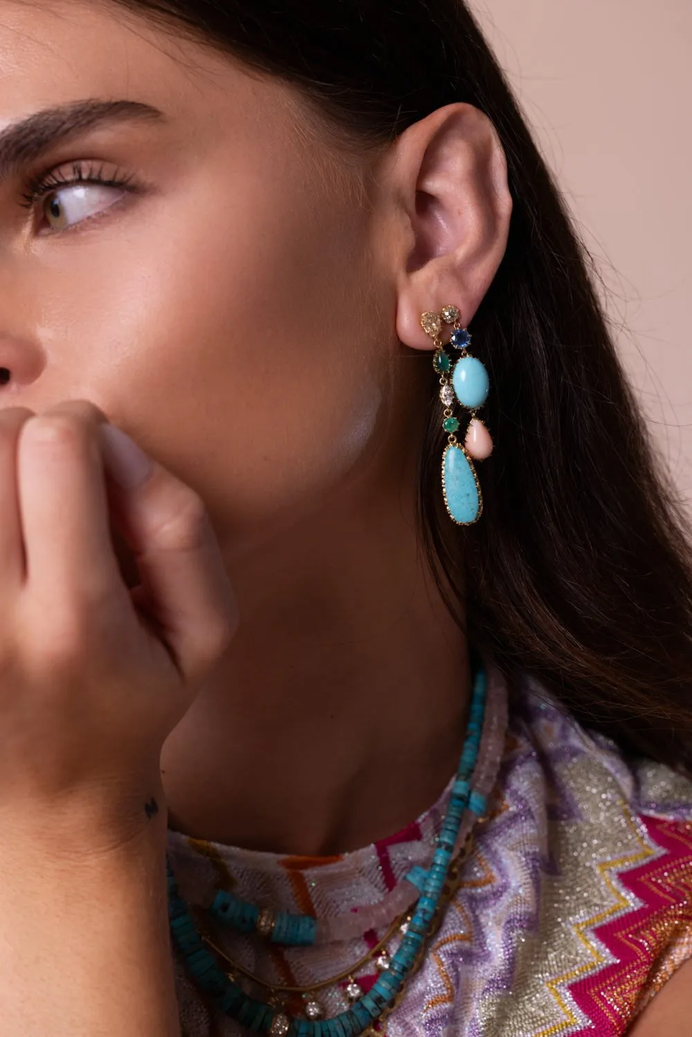 Turquoise Drop Earrings