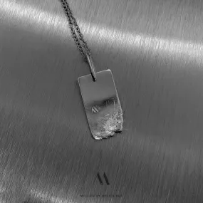 Unisex sterling silver necklace N4/SiEV11