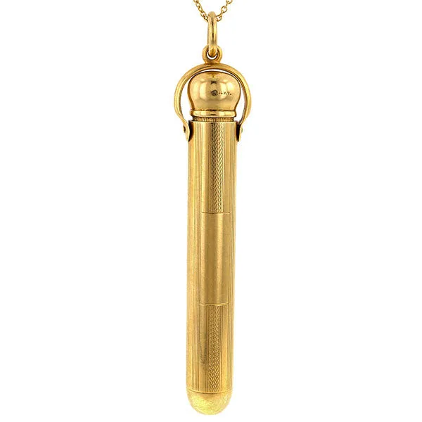 Vintage Tiffany & Co. Telescoping Pencil Pendant