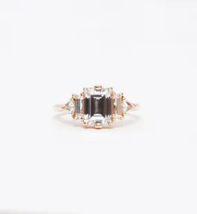 White Diamond Theda Ring