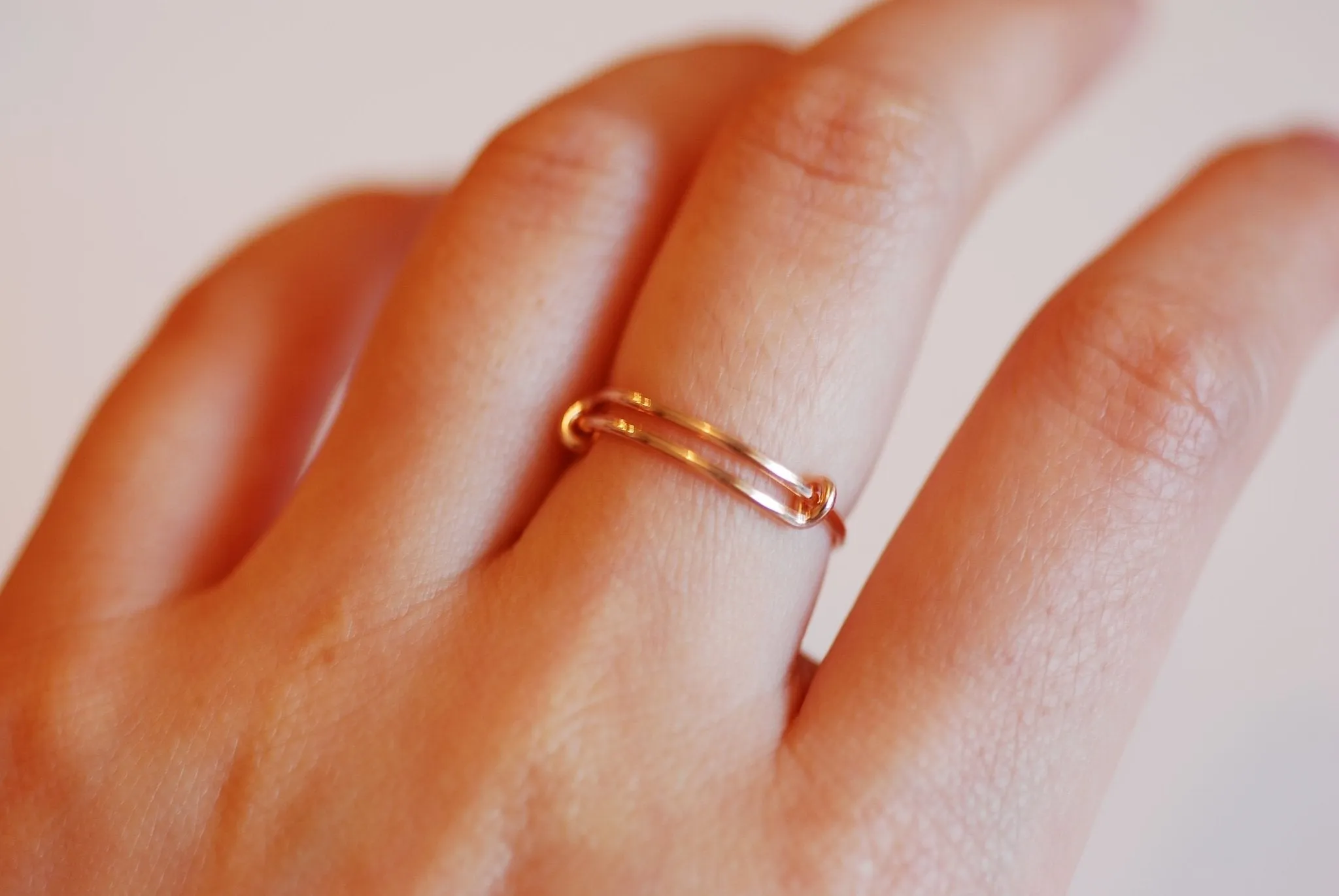 Wholesale Adjustable Finger Ring- Choose  925 Sterling Silver, 14k Gold Filled, 14k Rose Gold Filled, Ring sizes 6-8, Finger Rings, 1mm, 18ga Wire, 58